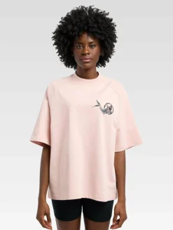 Carlo Colucci Shirts|Shirts & Tops<Unisex, Herren T-Shirt - Dorigoni rosa bedruckt