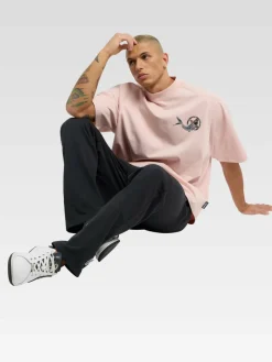 Carlo Colucci Shirts|Shirts & Tops<Unisex, Herren T-Shirt - Dorigoni rosa bedruckt