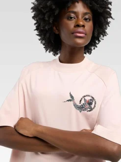 Carlo Colucci Shirts|Shirts & Tops<Unisex, Herren T-Shirt - Dorigoni rosa bedruckt