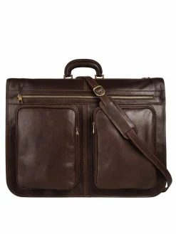 piké Taschen & Rucksäcke|Taschen & Rucksäcke<Unisex Kleidersack braun uni