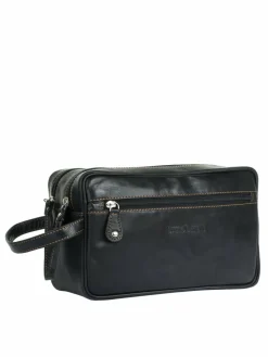 Bruno Banani Taschen & Rucksäcke<Unisex Kulturtasche schwarz uni