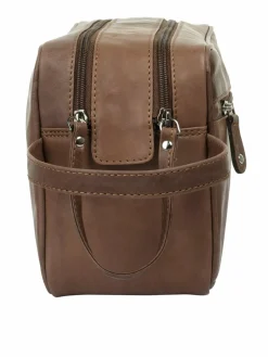 Bruno Banani Taschen & Rucksäcke<Unisex Kulturtasche braun uni