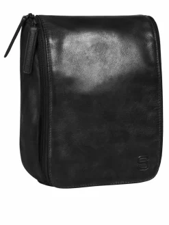 Spikes & Sparrow Taschen & Rucksäcke<Unisex Kulturtasche schwarz uni