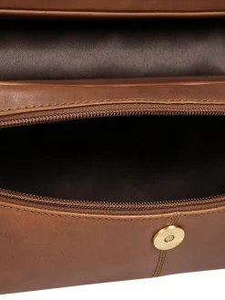 piké Taschen & Rucksäcke<Unisex Kulturtasche braun uni