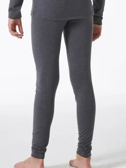 Schiesser Jungen<Unisex Lange Unterhose - Active grau uni