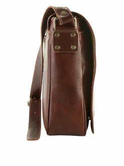 piké Taschen & Rucksäcke<Unisex Messenger Bag braun uni