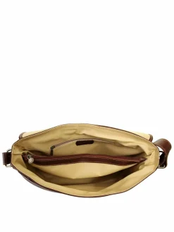 piké Taschen & Rucksäcke<Unisex Messenger Bag braun uni