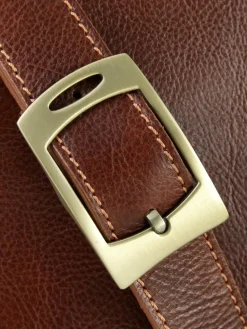 piké Taschen & Rucksäcke<Unisex Messenger Bag braun uni