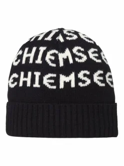 Chiemsee Mützen & Hüte<Unisex Mütze schwarz gemustert