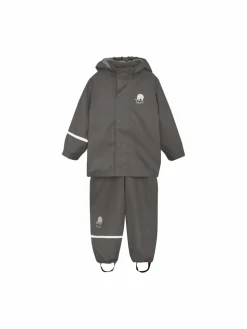 CeLaVie Jungen|Mädchen<Unisex Regenset grau bedruckt