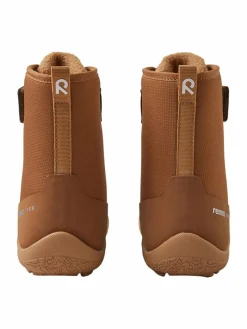 reima Mädchen|Jungen<Unisex tec Barfuß-Winterstiefel - Talvella Kids braun uni