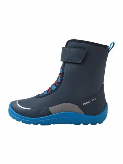 reima Mädchen|Jungen<Unisex tec Barfuß-Winterstiefel - Talvella Junior blau uni