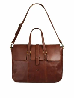 piké Taschen & Rucksäcke|Taschen & Rucksäcke<Unisex Reisetasche braun uni