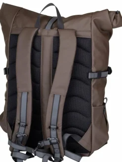 Sandqvist Taschen & Rucksäcke<Unisex Rucksack - Ruben 2.0 Rolltop braun uni