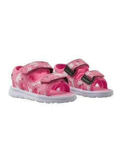 reima Mädchen|Jungen<Unisex Sandalen - Moomin Bungee rosa gemustert