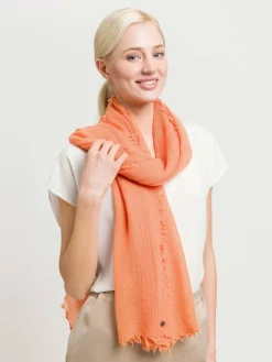 Fraas Schals & Tücher|Schals & Tücher<Unisex Schal aprikot uni