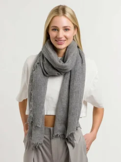 Fraas Schals & Tücher<Unisex Schal grau uni