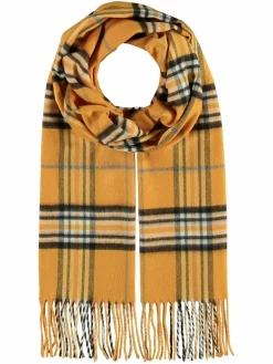 Giorgio Rimaldi Schals & Tücher|Schals & Tücher<Unisex Schal gold kariert