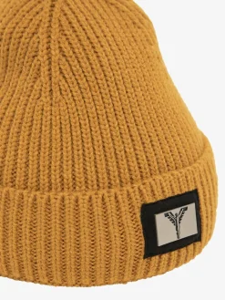 Carlo Colucci Mützen & Caps<Unisex Schiebermütze - Dallo gelb gemustert