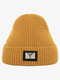 Carlo Colucci Mützen & Caps<Unisex Schiebermütze - Dallo gelb gemustert