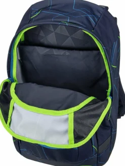 satch Mädchen<Unisex Schulranzen - Air blau uni