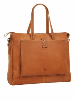 Sansibar Taschen & Rucksäcke<Unisex Shopper cognac uni