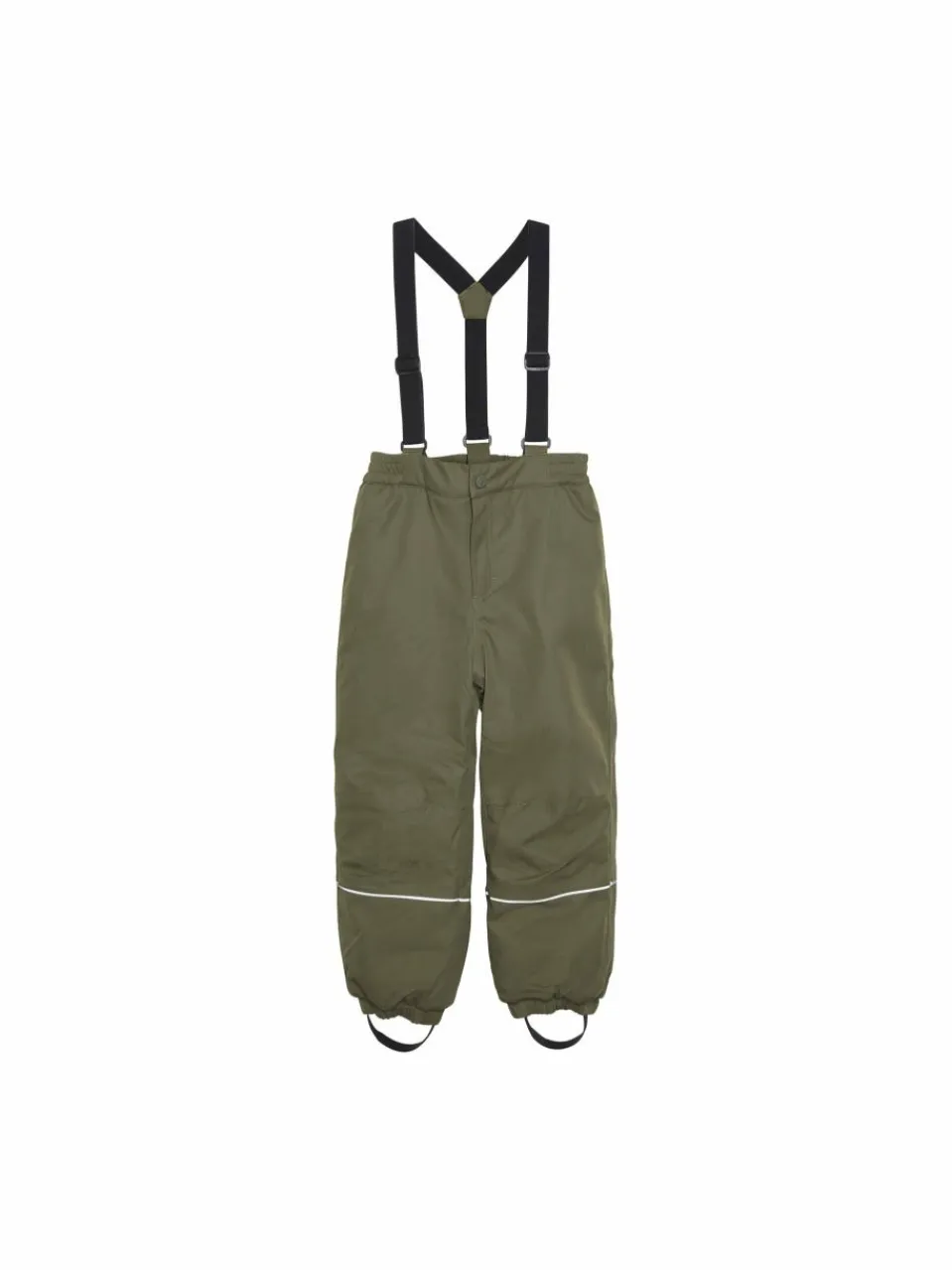 Minymo Jungen|Mädchen<Unisex Skihose oliv gemustert