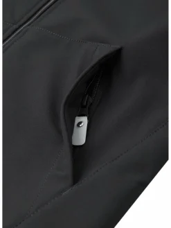 reima Jungen|Mädchen<Unisex Softshell Jacke - Koivula schwarz uni