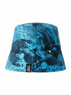 reima Jungen<Unisex Sonnenhut - Moomin Viehe türkis gemustert