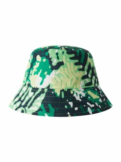 reima Jungen<Unisex Sonnenhut - Viehe grün gemustert