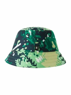 reima Jungen<Unisex Sonnenhut - Viehe grün gemustert