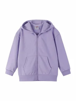reima Jungen|Mädchen<Unisex Sweatjacke - Huppuri lila uni