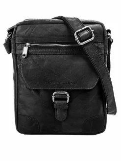 Spikes & Sparrow Taschen & Rucksäcke<Unisex Umhängetasche schwarz uni