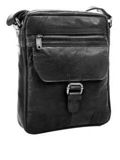 Spikes & Sparrow Taschen & Rucksäcke<Unisex Umhängetasche schwarz uni