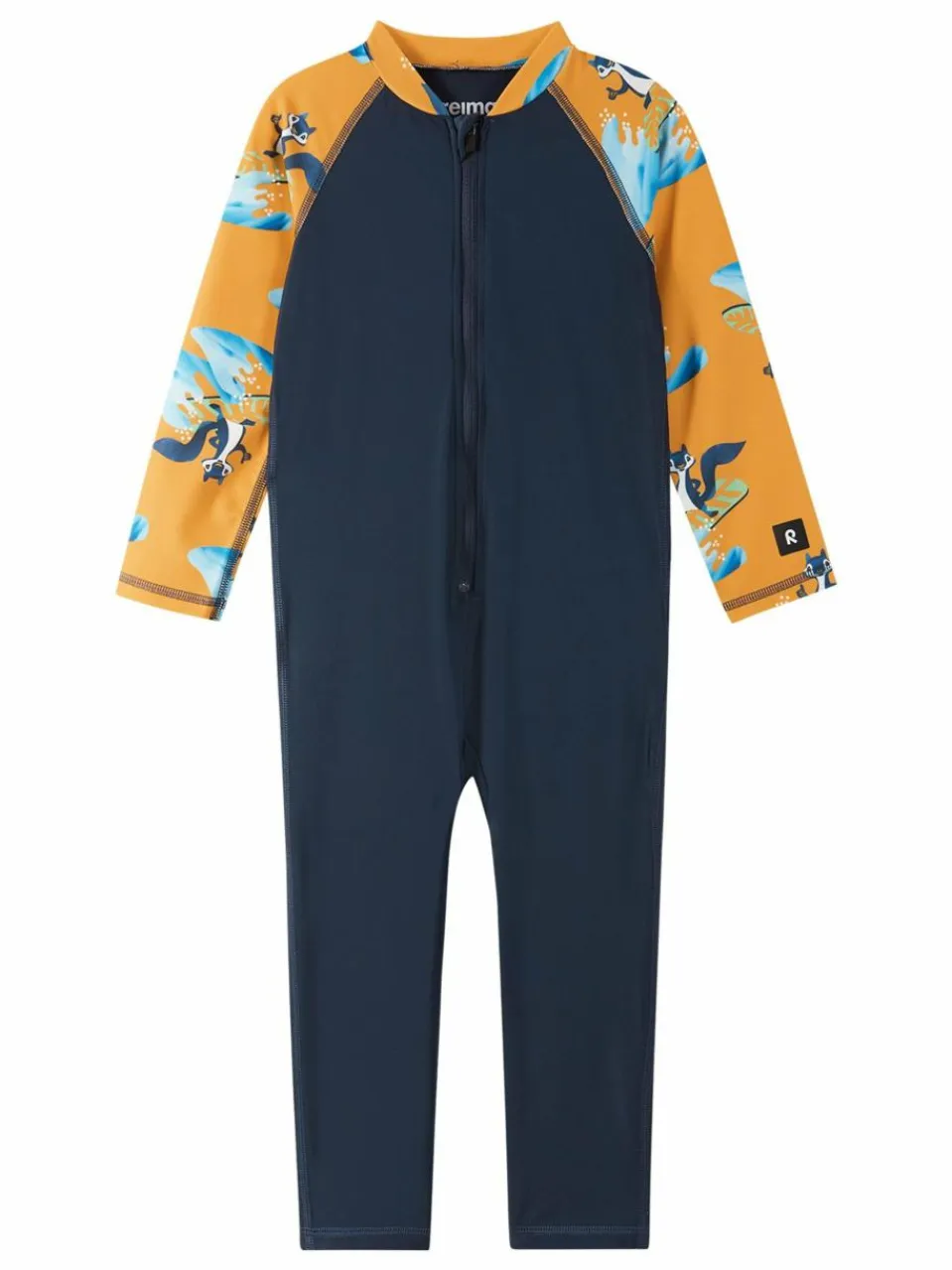 reima Mädchen<Unisex UV-Overall - Polskii orange gemustert