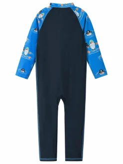 reima Mädchen<Unisex UV-Overall - Polskii blau gemustert