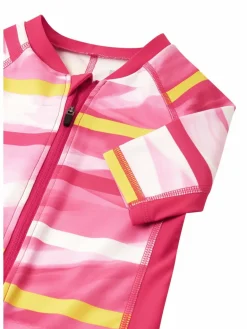 reima Mädchen|Jungen<Unisex UV-Schwimmanzug - Vesihiisi pink gemustert