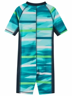reima Mädchen|Jungen<Unisex UV-Schwimmanzug - Vesihiisi marine gemustert