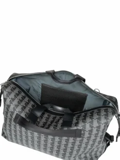 Lacoste Taschen & Rucksäcke<Unisex Weekender - The Blend Duffle schwarz gemustert