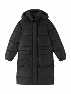 reima Jungen|Mädchen<Unisex Winterjacke - Kumpula schwarz uni