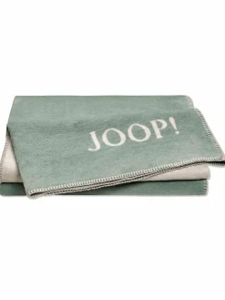 JOOP! Heimtextilien<Unisex Wohndecken 1er Pack grün uni